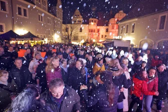 Schlägerei bei Après-Ski-Party in Glauchau: Was die Veranstalterin sagt - Um die 400 Besucher feierten auf der Après-Ski-Party in Glauchau.