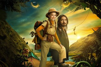 Schlingel-Festival in Chemnitz: „Das schafft nicht einmal die Berlinale“ - Nell Fisher und US-Star Elijah Wood im Film "Bookworm", der in Chemnitz beim "Schlingel" seine Kontinental-Europa-Premiere erlebt.