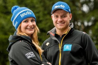 Schlitten unterm Hintern, Kribbeln im Bauch -  Eine Rodlerliebe: Julia Taubitz und Toni Eggert. 