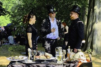 Schloss Wolkenburg in Limbach-Oberfrohna wird zur Zeitmaschine - Am 31. August und 1. September findet auf dem Schloss Wolkenburg zum zweiten Mal das „Steam and Fire“-Festival statt.