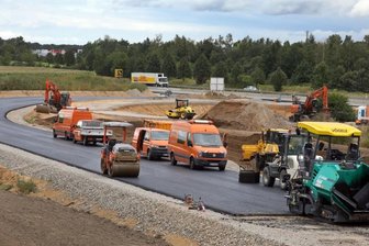 Schlussspurt an B-93-Auffahrt - 