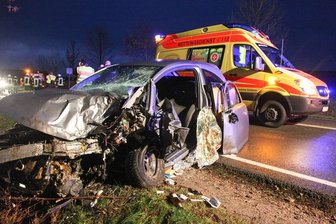 Schneeberg: Am Steuer eingeschlafen - Fahrer schwer verletzt - 