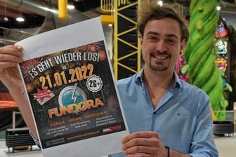 Schneeberger Indoor-Erlebniswelt Fundora startet nach Lockdown wieder durch - Fundora öffnet am Freitag wieder die Türen. Darauf freut sich Robert Friedrich, Abteilungsleitung Fun der Stadtwerke Schneeberg.