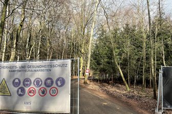 Schnell und leise: So verlief die Sprengung im Munawald Lichtenau - Am Mittwoch ist erneut Munition im Munawald in Lichtenau gesprengt worden.