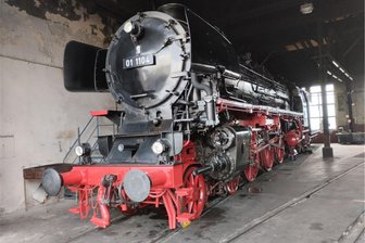 Schnellzugdampflok ist der Stargast beim Sommerfest im Bahnbetriebswerk Glauchau - Die Schnellzugdampflok 01 1104 wird am Wochenende in Glauchau zu sehen sein.