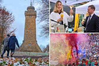 Schocken-Kaufhaus und Bismarckturm: Das waren die besten Nachrichten des Jahres in Westsachsen - Sanierter Bismarckturm, Wiedereröffnung des Schocken-Kaufhauses und Besucherrekord beim Grand Prix auf dem Sachsenring.