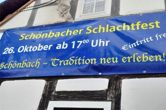 Schönbach feiert am Wochenende Schlachtfest - Das Schlachtfest findet in Schönbach am Samstag statt.