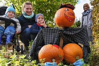 Schönes und Gruseliges anlässlich Halloween im Irrgarten der Sinne zu erleben - 