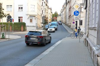 Schönlebestraße in Freiberg ab Montag voll gesperrt - Ab Montag wird die Schönlebestraße in Freiberg für den Verkehr gesperrt.