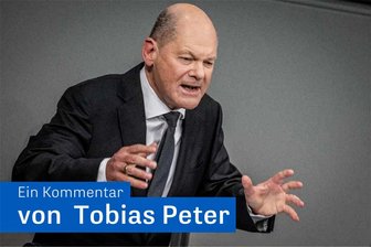 Scholz im Bundestag: Raus aus der Defensive - Bundeskanzler Olaf Scholz (SPD) spricht im Bundestag in der Generaldebatte.