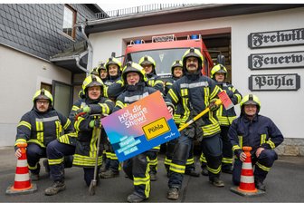 Schon jetzt steht Pöhla Kopf – Schwarzenberger Ortsteil holt sich MDR-Live-Show kurz vorm Fest - Die Feuerwehr Pöhla wirbt mit einem selbst produzierten Videoclip für die Show.