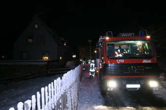 Schornsteinbrand schnell unter Kontrolle -
