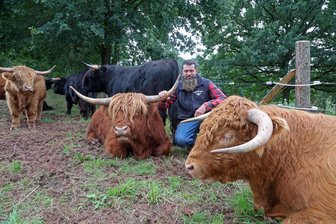 Schottische Hochlandrinder für das Limbacher Teichgebiet: Naturschützer bereiten Ankunft der Tiere vor - Maik Werner möchte im Limbacher Teichgebiet Schottische Hochlandrinder ansiedeln.