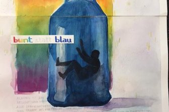 Schülerin aus Chemnitz gewinnt Plakatwettbewerb gegen Komasaufen - Der sächsische Siegerentwurf.