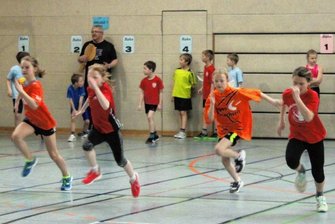 Schulen messen sich wieder - "Auf die Plätze, fertig, los!" Nach vier Jahren Coronapause können sich die Schüler - wie hier 2019 im Sprintrennen - wieder messen.