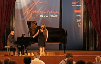 Ein Bild vom 17. Internationalen Robert-Schumann-Wettbewerb: Johanna Will, in Dresden aufgewachsene gebürtige Münchnerin.