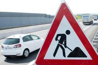 Schutzplankenreparatur an der A 4 und A 72 in Chemnitz - Behinderungen am Mittwoch -