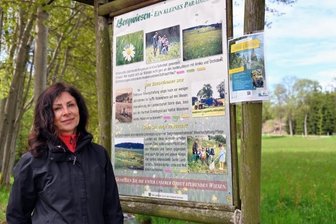 Schwarzenbergerin macht Wanderwege rund um Zschorlau flott - Sylvia Krüger ist zunächst bis Ende 2022 bei der Gemeinde Zschorlau angestellt und betreut das Wanderwegekonzept Zschorlau-Bockau.