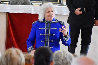 Schwarzmeer-Kosaken treten im Seiffener Haus des Gastes auf - Peter Orloffs Kosakenchor vereint ukrainische und russische Sänger.