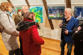 "Schwebende Bilder" - Schauwerkstatt in der Volkskunstschule -