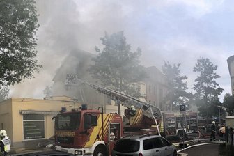 Schweißarbeiten verursachen Brand -