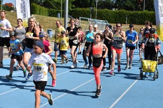 Schweißtreibend, aber erfolgreich - Beim Spendenlauf kam es nicht auf Höchstleistungen an. Es zählte der Wille, helfen zu wollen.