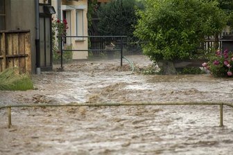 Schwere Gewitter im Erzgebirge: Feuerwehren im Dauereinsatz - In Eppendorf kam es zu Überflutungen.