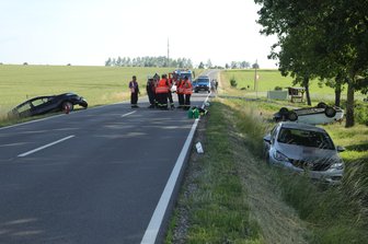 Schwerer Unfall auf der B173 -