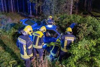 Schwerer Unfall auf S 301 bei Schöneck - 