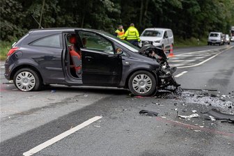 Schwerer Unfall bei Oelsnitz -