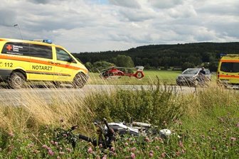 Schwerer Unfall zwischen Augustusburg und Waldkirchen -