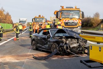 Schwerverletzter bei Unfall auf der A 72 zwischen Treuen und Plauen-Ost -