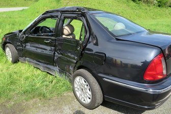 Schwerverletzter nach Unfall auf S 258 in Zwönitz - 