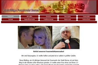 Die Freiwillige Feuerwehr Borna wendet sich mit einem Hilfsaufruf an die Öffentlichkeit.