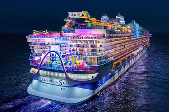 Sechs außergewöhnliche Kreuzfahrtschiffe, die 2026 erstmals in See stechen - Mit 365 Metern Länge gehört die „Legend of the Seas“ zu den längsten Kreuzfahrtschiffen.