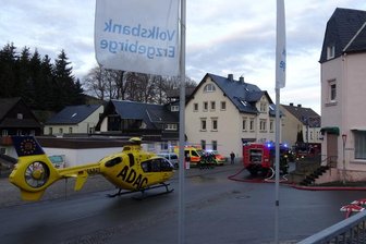 Sechs Personen bei Brand in Gelenau verletzt -