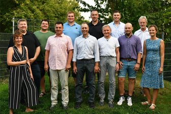 Seelitz hat 24 Ortsteile – und dieser Gemeinderat vertritt jetzt die Interessen der Bürger - Der Gemeinderat Seelitz: (v. l.) Peggy Lorenz, Matthias Kuroczka, Florian Kirsche, Kai Gerstenberger, Christian Holler, Matthias Bartel, Frank Prüßing, Uwe Sperling, Claudius Bemmann, Matthias Graichen, Bürgermeister Thomas Oertel und Susann Steinbach-Gruttke. Es fehlt Achim Günzel.