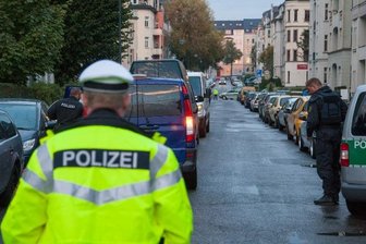 SEK-Einsatz am Abend auf dem Kaßberg -