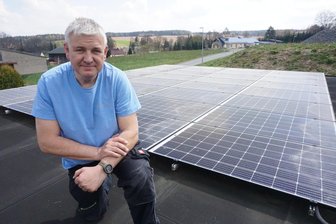 Selbstversorgung: Eichigt will mehr Photovoltaik - René Haupt stellte Erweiterungsmöglichkeiten der Photovoltaikanlage in Eichigt vor.