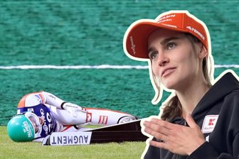 Selina Freitag aus dem Erzgebirge über Kreuzbandrisse: „Wenn sich nichts ändert, gehen uns bald die Springerinnen aus“ - Für Eva Pinkelnig ist die Olympiasaison beendet, bevor sie begonnen hat. Selina Freitag (r.) übt Kritik.