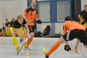 Selters statt Sekt: Freiberger Hockey-Herren verpassen Oberliga-Aufstieg - Christian Radach, hier in einem früheren Spiel, gelang in Torgau nur der Ehrentreffer.
