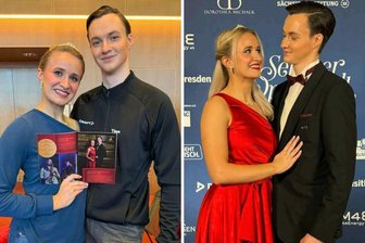 Semperopernball 2026: Emely Rausch und Timo Junghans aus Freiberg wieder als Debütanten dabei - Emely Rausch und Timo Junghans nahmen als Debütanten am Semperopernball 2026 teil.