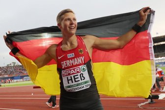 Sensationell! 19-jähriger Chemnitzer Max Heß holt Gold im Dreisprung - Bisher größter Erfolg für den Chemnitzer: EM-Gold im Dreisprung.