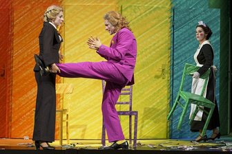 Für die Inszenierung "Der reichste Mann der Welt" hat das Eduard-von-Winterstein-Theater in Annaberg-Buchholz jetzt den Operetten-Frosch des Jahres vom Sender BR Klassik erhalten.