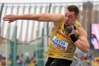 Shaun-Paul Fritzsche vom SV Vorwärts Zwickau und sein WM-Debüt: „Ich hätte gerne mehr gezeigt“ - Das Foto zeigt Shaun-Paul Fritzsche bei seinem ersten internationalen Auftritt für Deutschland in dieser Woche in Lima (Peru).