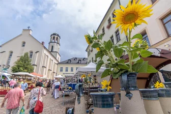 Shoppen in Auerbach: An diesen vier Sonntagen haben viele Geschäfte geöffnet - Töpfermarkt im August: Einer von vier gut besuchten Festen in Auerbach, an dem sonntags die Läden öffnen.