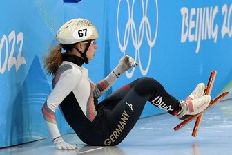 Shorttrack-Entscheidung: Drama um Dresdnerin Anna Seidel - Anna Seidels Traum platzte nach nicht einmal zwei Minuten.
