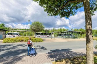 Sicherer Platz für Fahrräder am Unteren Bahnhof in Auerbach - Am Unteren Bahnhof Auerbach ist der Bau einer Anlage mit 24 Boxen zum sicheren Abstellen von Räder geplant.