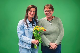Sie ist die neue Co-Chefin der Vogtland-Grünen: „Wir müssen sichtbarer werden“ - Ines Przisambor (43, links) wurde zur Sprecherin des Kreisverbandes von Bündnis 90/Die Grünen gewählt. Sie löst Ulrike Liebscher (rechts) ab.