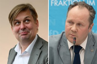 Sieben für Sachsen in Europa: Wer den Freistaat im neuen Europaparlament vertritt - Zwei AfD-Abgeordnete aus Sachsen im neuen Europaparlament: Maximilian Krah und Siegbert Droese (rechts).
